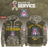 Arizona Wildcats 2025 Salute To Service Unisex Performance Hoodie