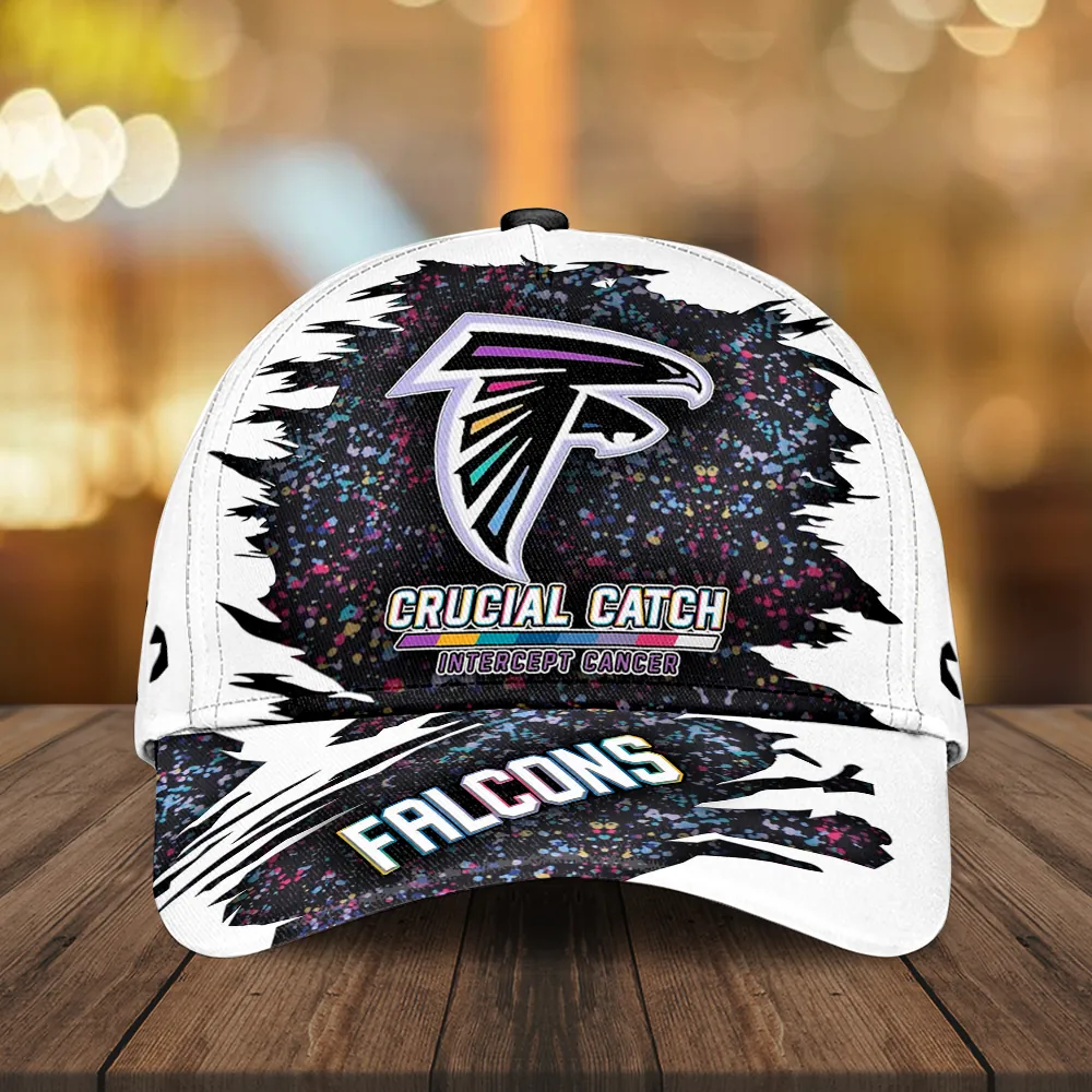 Atlanta Falcons x Crucial Catch Intercept Cancer Classic Cap
