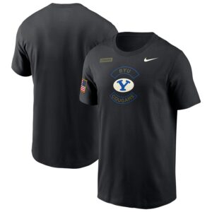BYU Cougars Nike 2025 Military Appreciation Dri-FIT T-Shirt - Black