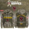 Boston College Eagles 2025 Salute To Service Unisex Performance Hoodie