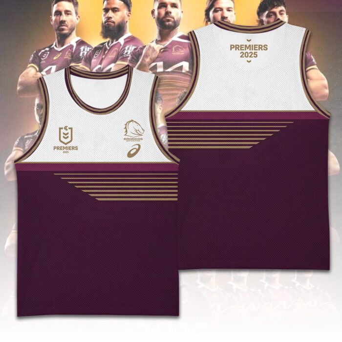 Brisbane Broncos Basketball Jersey GNE5047