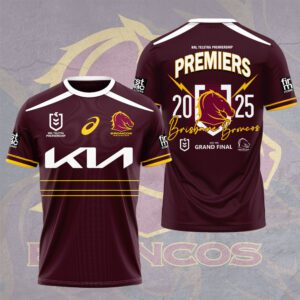 Brisbane Broncos Unisex Performance T-Shirt GNE5082