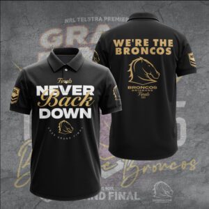 Brisbane Broncos Win First NRL Premiership Polo Shirt BBF1088