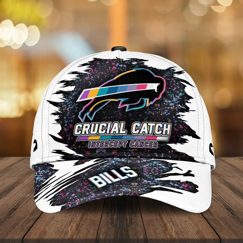 Buffalo Bills x Crucial Catch Intercept Cancer Classic Cap