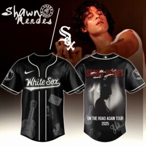 Chicago White Sox x Shawn Mendes "On The Road Again World Tour " Baseball Jersey