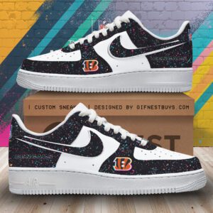 Cincinnati Bengals Crucial Catch 2025 AF1 Sneaker
