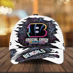 Cincinnati Bengals x Crucial Catch Intercept Cancer Classic Cap