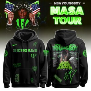 Cincinnati Bengals x NBA YoungBoy Masa Tour Hoodie