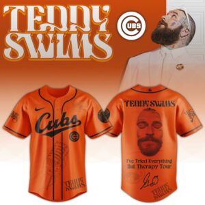Cincinnati Reds x Teddy Swims "I've Tried Everything But Therapy Tour" Baseball Jersey