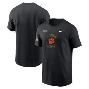 Clemson Tigers Nike 2025 Military Appreciation Dri-FIT T-Shirt - Black
