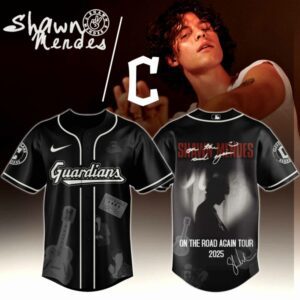 Cleveland Guardians x Shawn Mendes "On The Road Again World Tour " Baseball Jersey