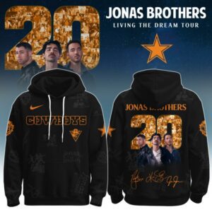 Dallas Cowboys x Jonas Brothers "JONAS20: Living The Dream Tour" Unisex Hoodie