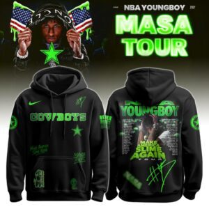 Dallas Cowboys x NBA YoungBoy Masa Tour Hoodie