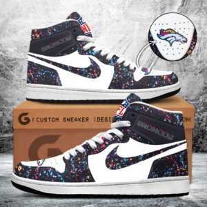 Denver Broncos Crucial Catch 2025 AJ1 High Top Sneaker