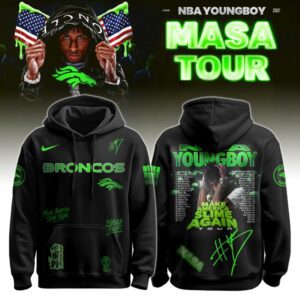 Denver Broncos x NBA YoungBoy Masa Tour Hoodie