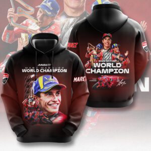 Ducati Lenovo Team x Marc Marquez Unisex Performance Hoodie GNE5093