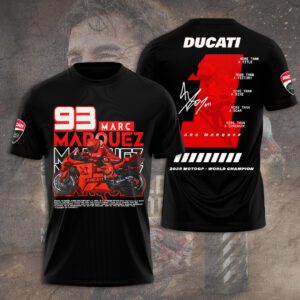 Ducati Lenovo Team x Marc Marquez Unisex Performance T-Shirt VGN1039