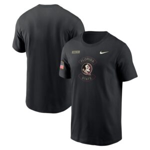 Florida State Seminoles Nike 2025 Military Appreciation Dri-FIT T-Shirt - Black