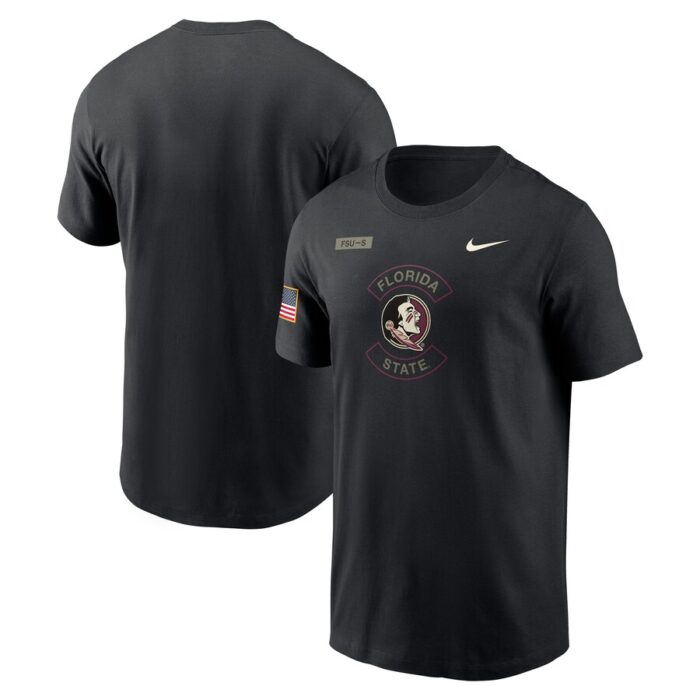Florida State Seminoles Nike 2025 Military Appreciation Dri-FIT T-Shirt - Black