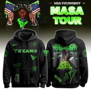 Houston Texans x NBA YoungBoy Masa Tour Hoodie