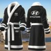 Hyundai Motocycles Personalized Fleece Bathrobe