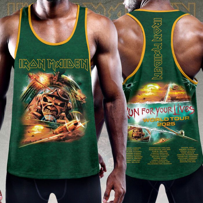 Iron Maiden Y-Back Muscle Tank Top MCT1033