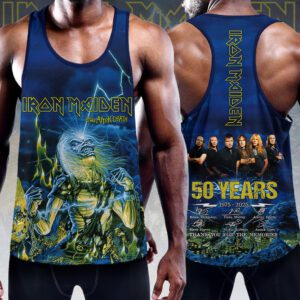Iron Maiden Y-Back Muscle Tank Top MCT1041