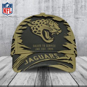 Jacksonville Jaguars 2025 Salute to Service Classic Cap