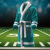 James Madison Dukes NCAA Personalized Fleece Bathrobe
