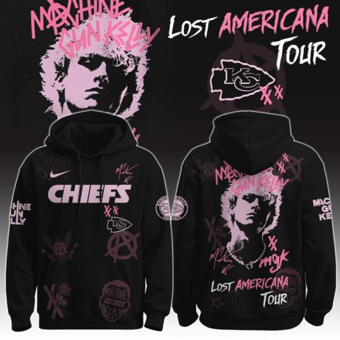 Kansas City Chiefs x MGK " The Lost Americana Tour " Hoodie