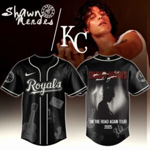 Kansas City Royals x Shawn Mendes "On The Road Again World Tour " Baseball Jersey