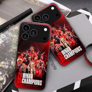 Las Vegas Aces 2025 WNBA Champions Phone Case GNE5019