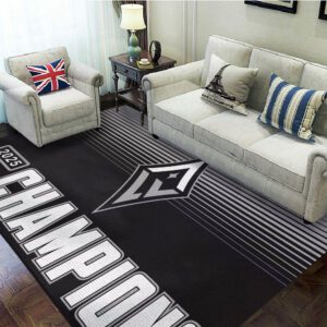 Las Vegas Aces 2025 WNBA Champions Rectangular Rug GNE5043