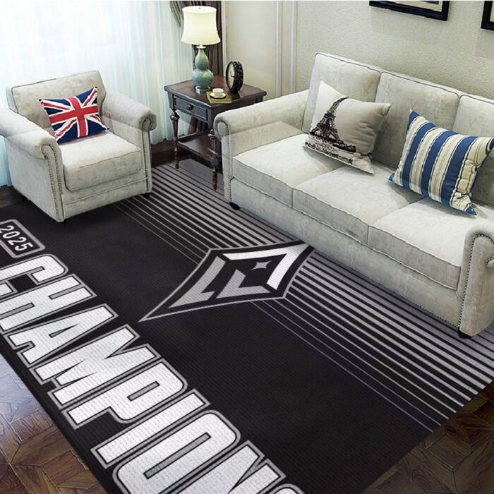 Las Vegas Aces 2025 WNBA Champions Rectangular Rug GNE5043
