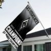 Las Vegas Aces 2025 WNBA Finals Champions 3D House Flag Outdoor Flag GNE5044