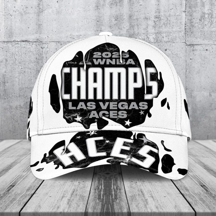 Las Vegas Aces 2025 WNBA Finals Champions Classic Cap GNE5023