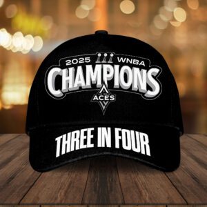 Las Vegas Aces 2025 WNBA Finals Champions Classic Cap GNE5027