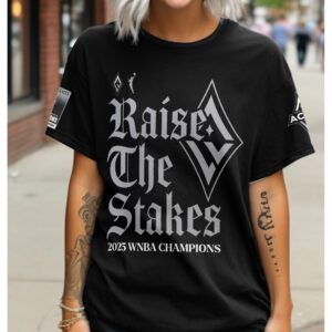Las Vegas Aces 2025 WNBA Finals Champions Unisex Performance T-Shirt GNE5073