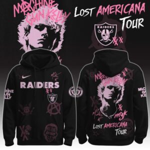 Las Vegas Raiders x MGK " The Lost Americana Tour " Hoodie