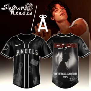 Los Angeles Angels x Shawn Mendes "On The Road Again World Tour " Baseball Jersey