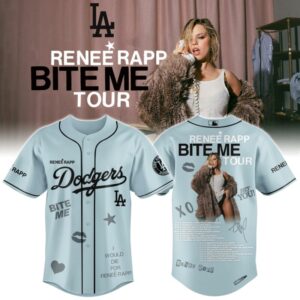 Los Angeles Dodgers x Renee Rap "BITE ME TOUR" 2025 Baseball Baseball Jersey