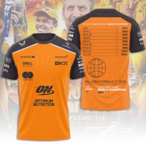 McLaren Formula 1 Team 2025 Unisex Performance T-Shirt VGN1032
