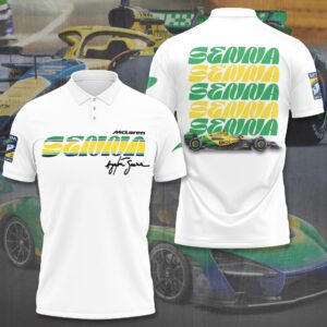 McLaren x Ayrton Senna Polo Shirt VGN1128