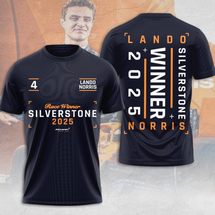 McLaren x Lando Norris Unisex Performance T-Shirt VGN1043
