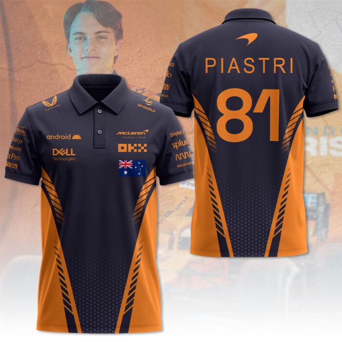 McLaren x Oscar Piastri Unisex Performance T-Shirt VGN1054