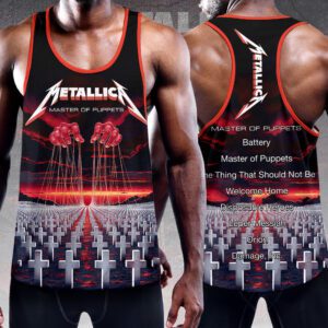 Metallica Y-Back Muscle Tank Top MCT1015