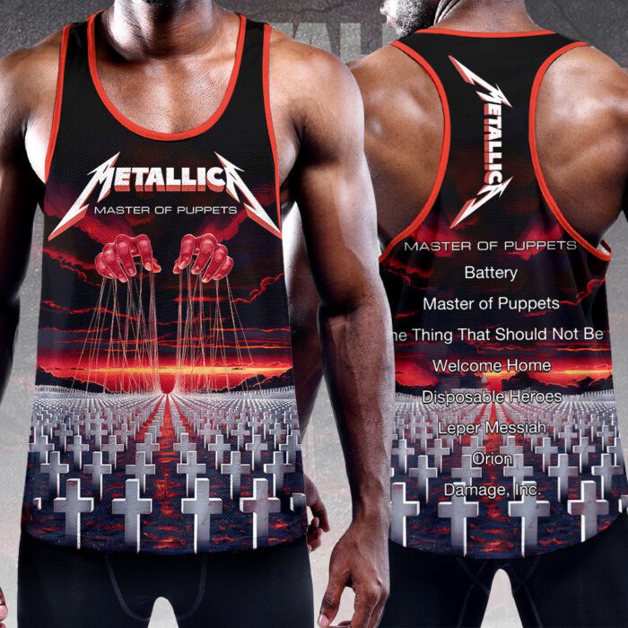 Metallica Y-Back Muscle Tank Top MCT1015
