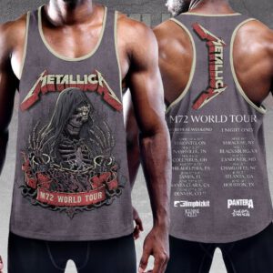 Metallica Y-Back Muscle Tank Top MCT1018