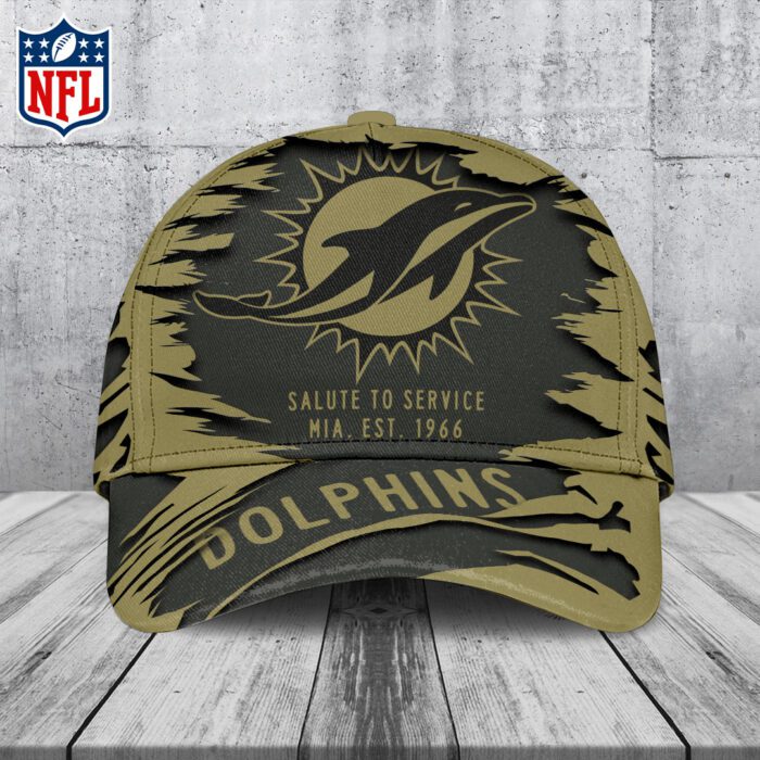 Miami Dolphins 2025 Salute to Service Classic Cap