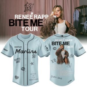 Miami Marlins x Renee Rap "BITE ME TOUR" 2025 Baseball Baseball Jersey